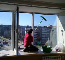 Мытье окон в однокомнатной квартире Калининград